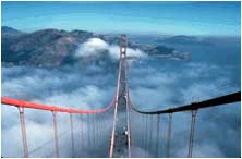 Golden Gate Aerial View