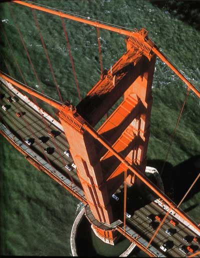 Golden Gate Bridge Tower View