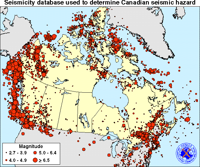 Earthquakes in Canada